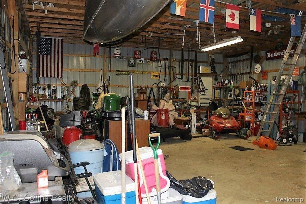 58855 Place Road New Haven, MI 48048 - Photo 22 of 27 22 Interior of Pole Barn