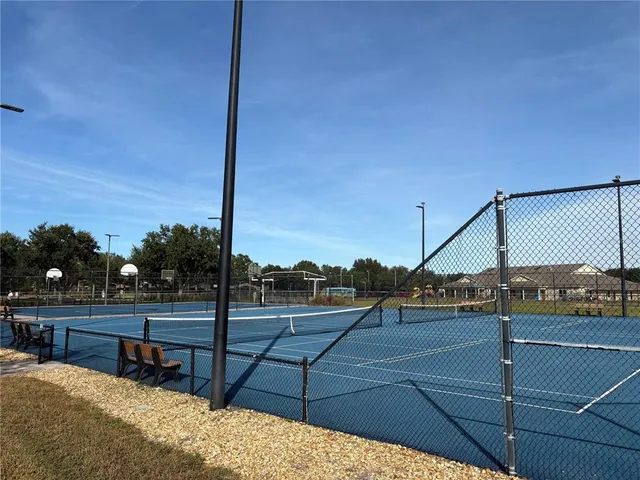 a view of outdoor space with seating area