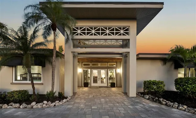 a view of a entryway door of the house