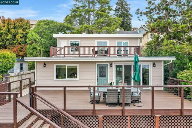 a view of a house with patio