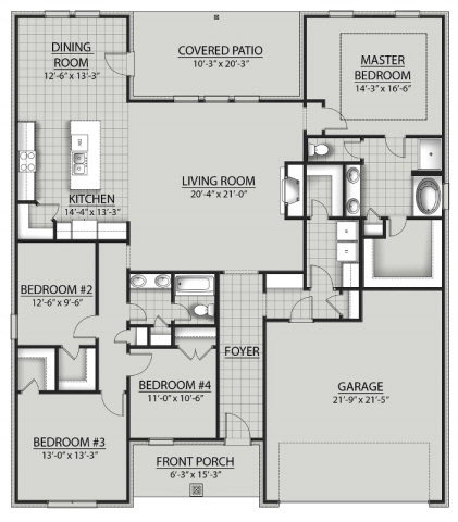 11560 Whitaker Avenue Daphne, AL 36527 - Photo 18 of 19 Floor plan