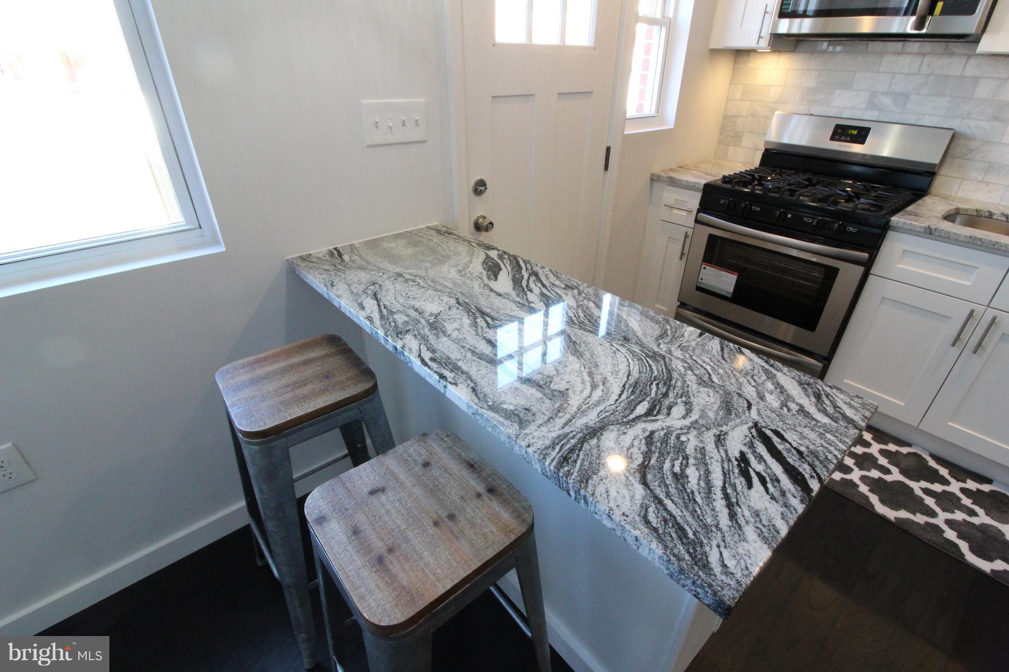 1920 Jasmine Road Baltimore, MD 21222 - Photo 3 of 40 Granite Peninsula, Add'l Cabinets + Brkfst Bar
