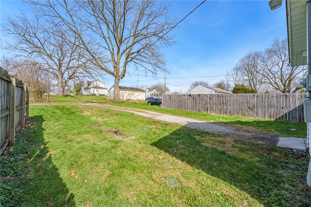 1005 Burt Street Springfield, OH 45505 - Photo 27 of 33 This spacious yard offers ample outdoor potential with a natural setting.