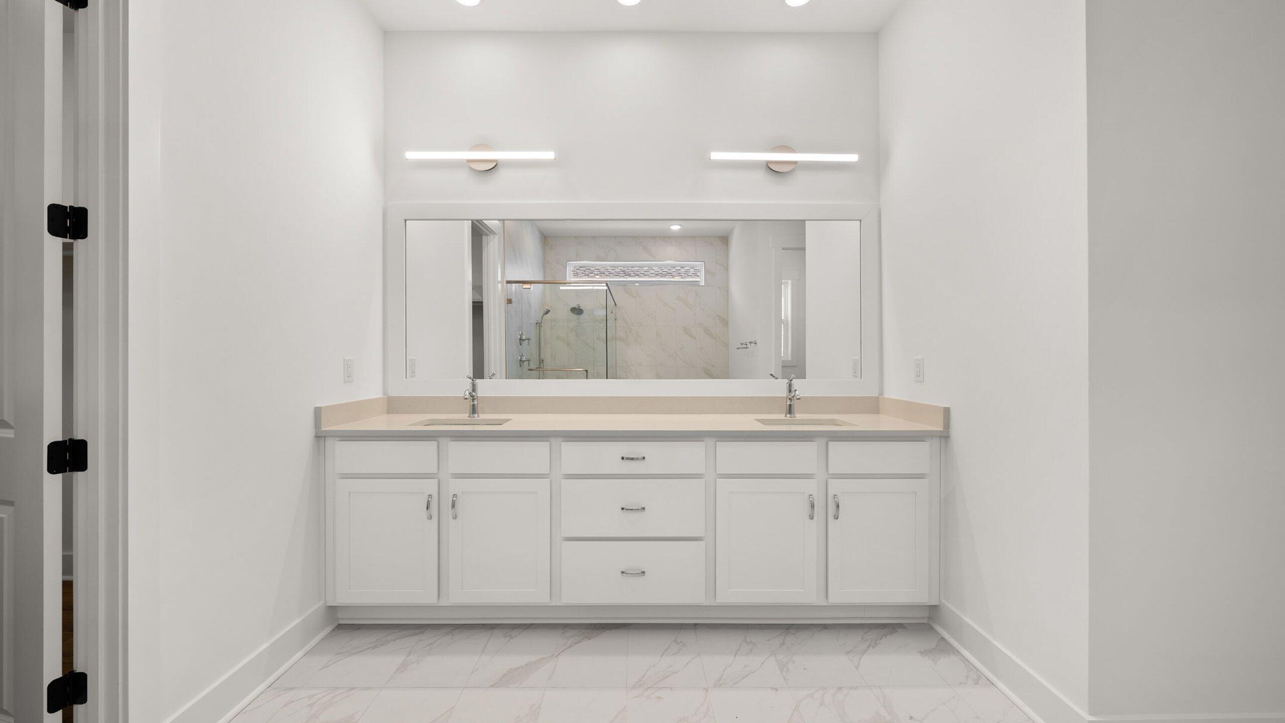 33 Dunns Cir Inlet Beach Inlet Beach, FL 32461 - Photo 14 of 82 a bathroom with a sink and a mirror