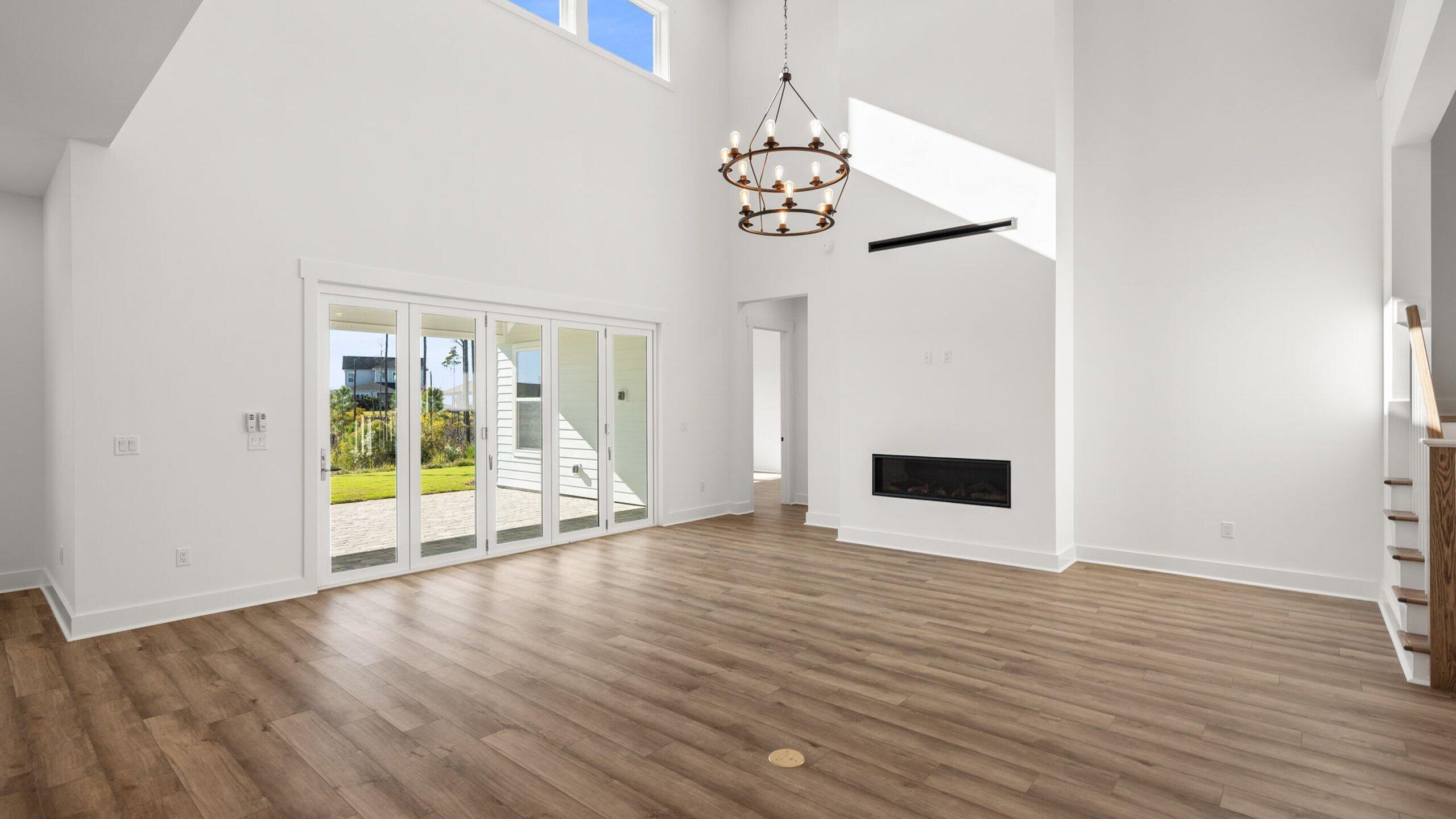 33 Dunns Cir Inlet Beach Inlet Beach, FL 32461 - Photo 23 of 82 a view of an empty room with wooden floor and a window