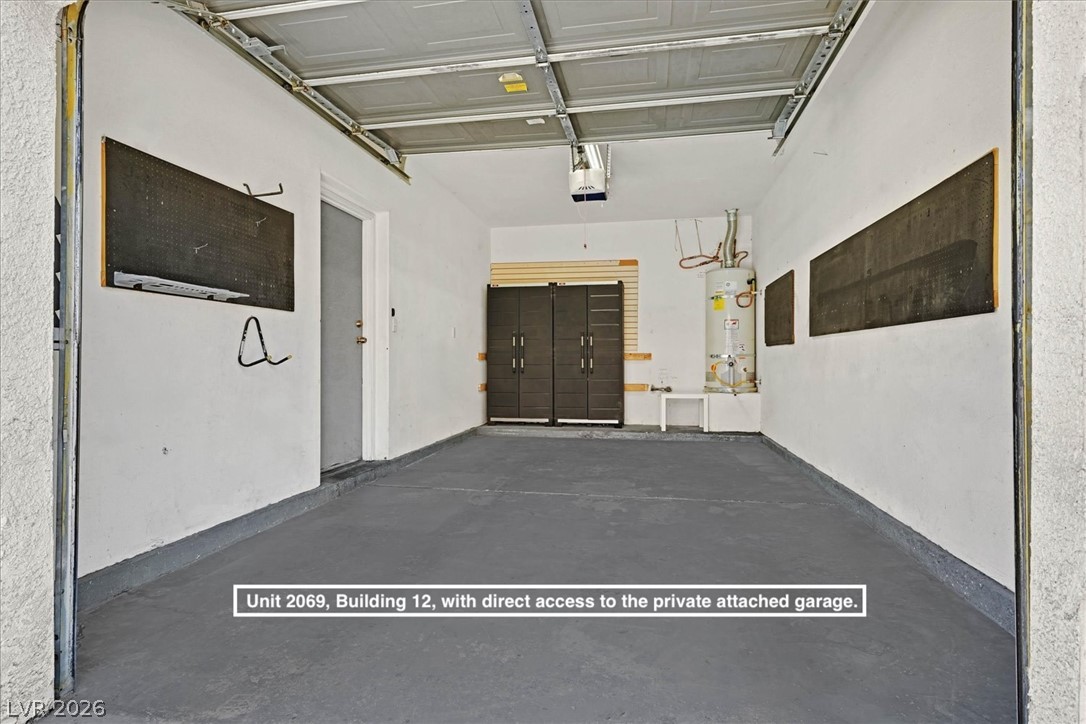 8555 West Russell Road, Unit 2069 Las Vegas, NV 89113 - Photo 4 of 27 Secure and private, this attached garage provides convenient direct access.