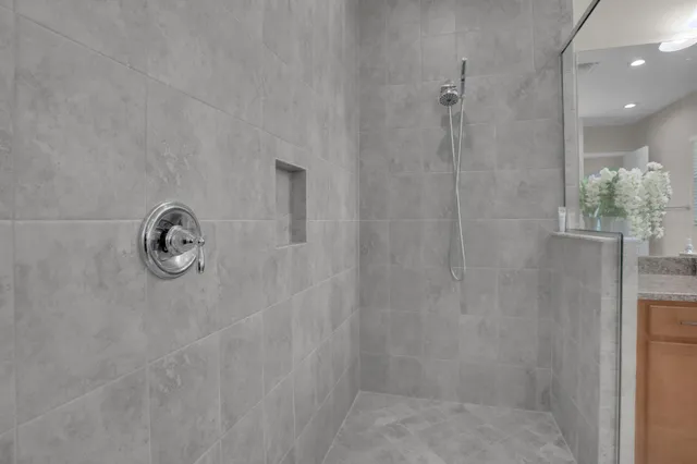 a room with storage and utility room