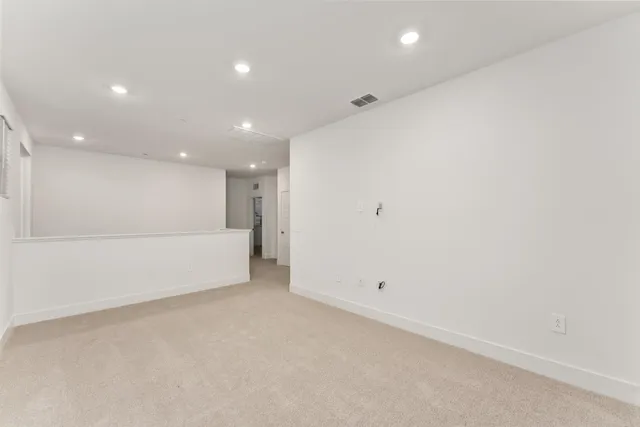 a view of empty room