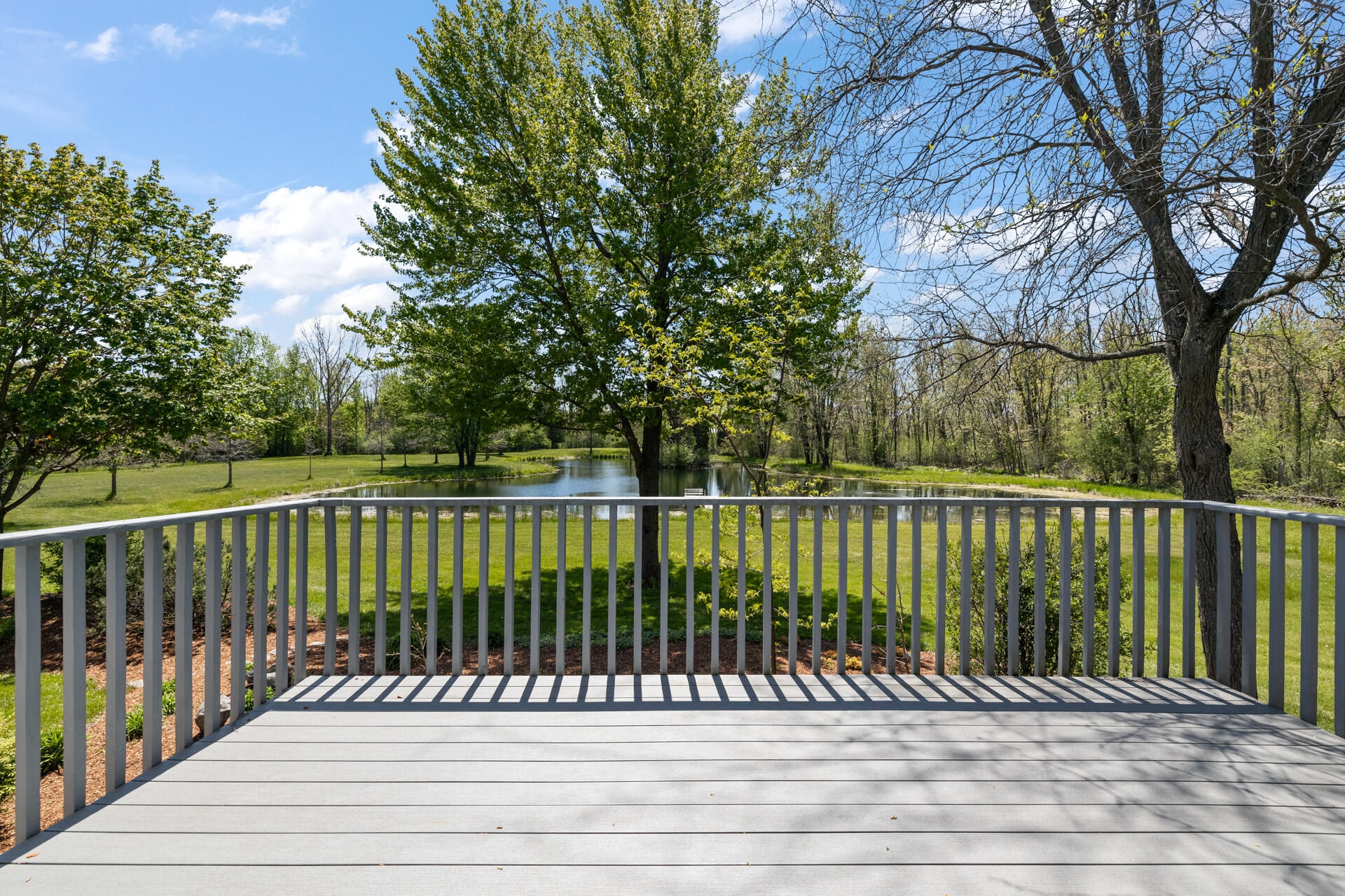 1041 Horns Corners Road Cedarburg, WI 53012 - Photo 33 of 53 Composite deck off kitchen