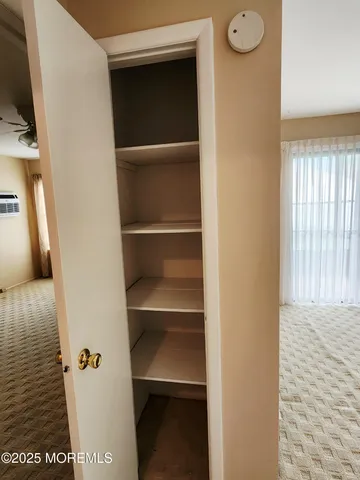 a view of walk in closet