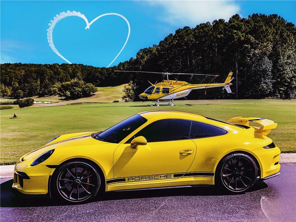 130 Talon Way Canton, GA 30115 - Photo 3 of 7 a view of a backyard with a car parked