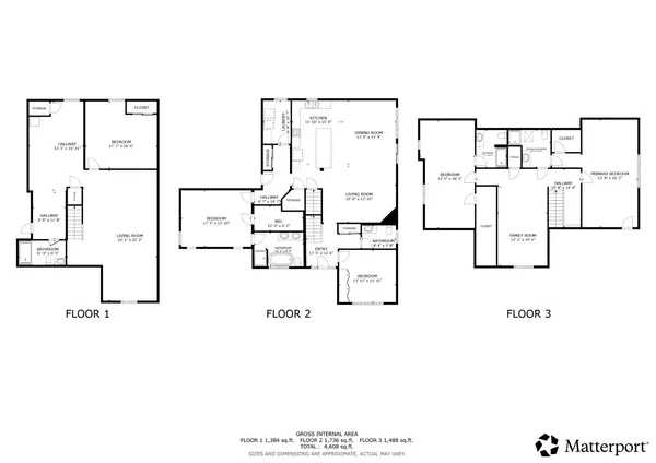 a picture of a floor plan
