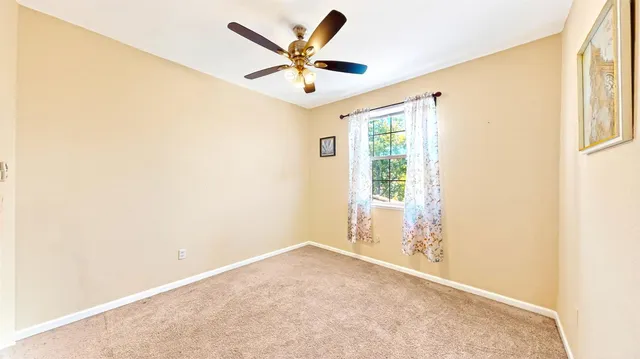 a view of a window in a room