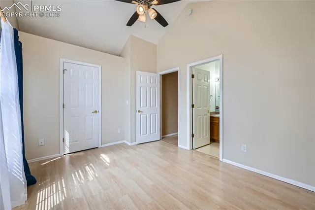 wooden floor in an empty room