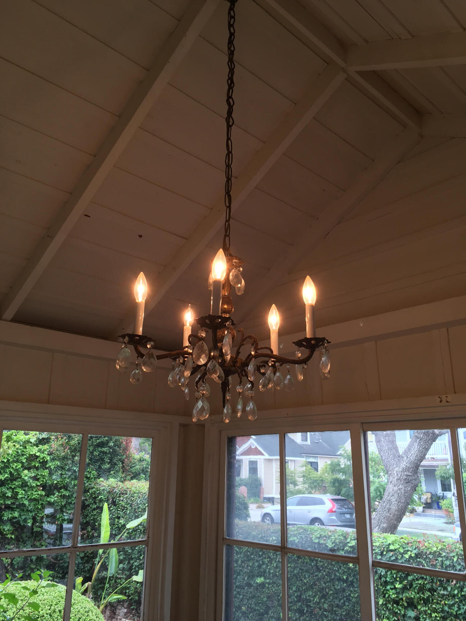 4822 9th Street Carpinteria, CA 93013 - Photo 5 of 22 a view of a porch with a yard