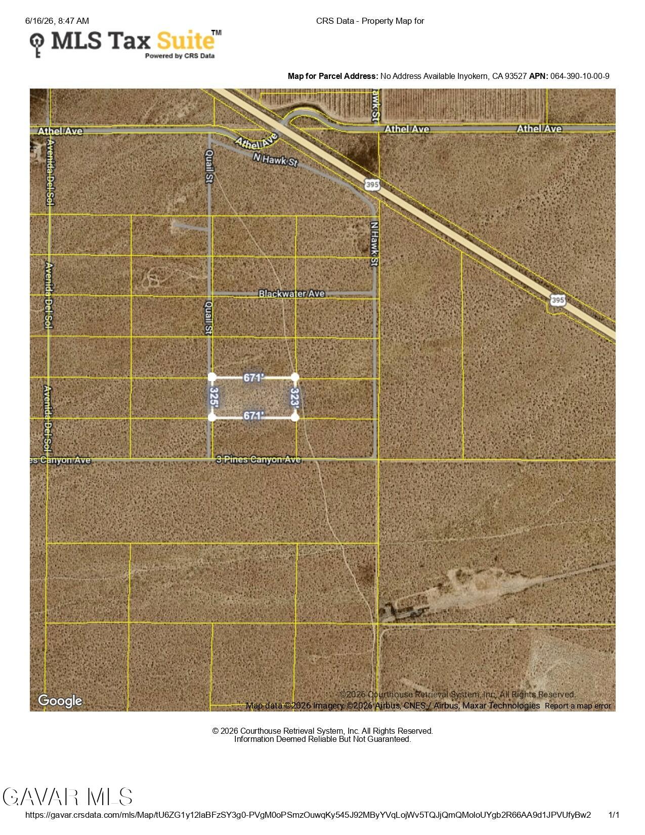Quail Street Inyokern, CA 93527 - Photo 2 of 2 aerial Quail_page-0001