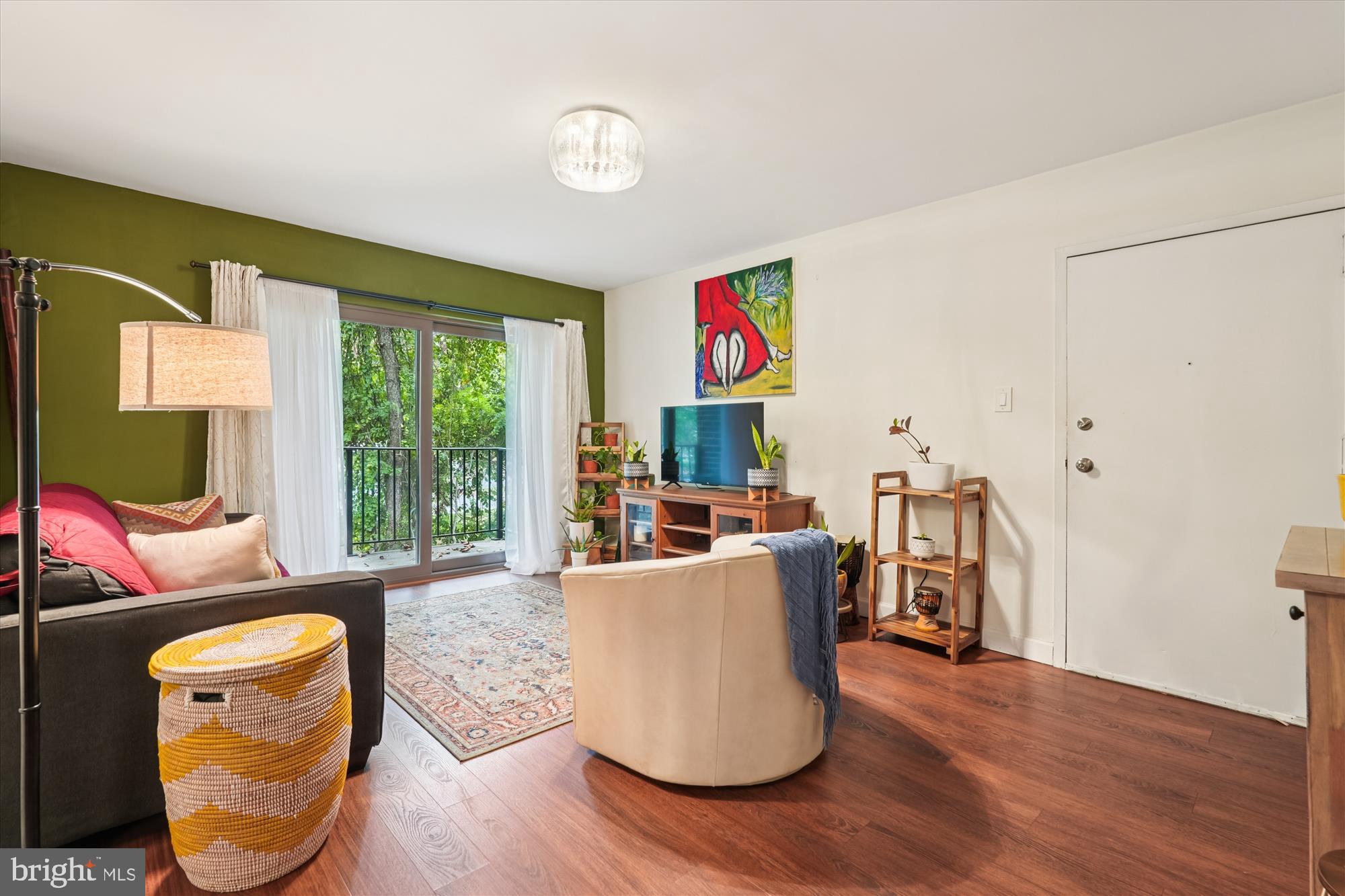 17800 Buehler Road, Unit 3 Olney, MD 20832 - Photo 2 of 28 Spacious Living Room with Balcony Access