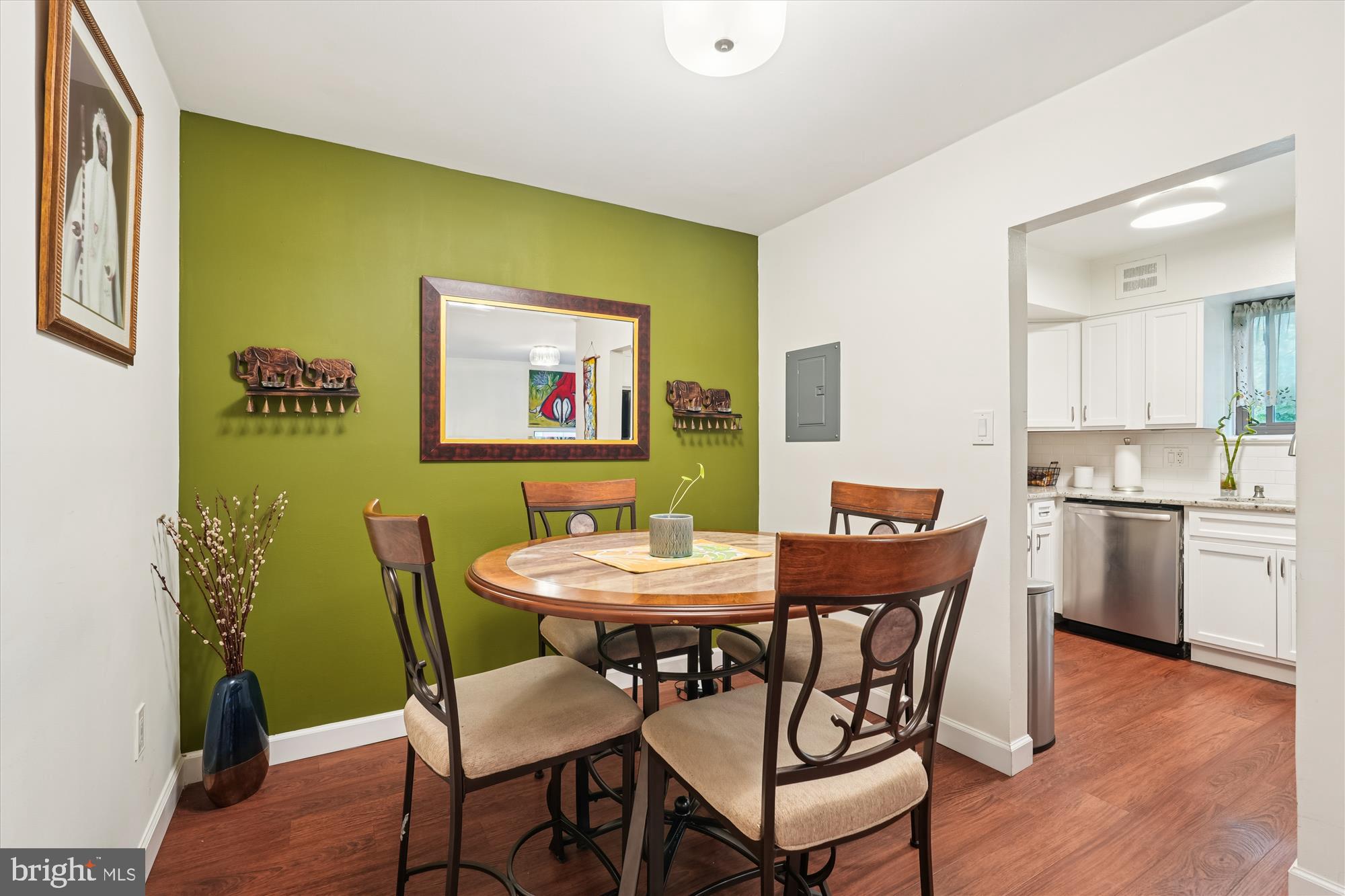 17800 Buehler Road, Unit 3 Olney, MD 20832 - Photo 4 of 28 Dining Room Opens to the Remodeled Kitchen