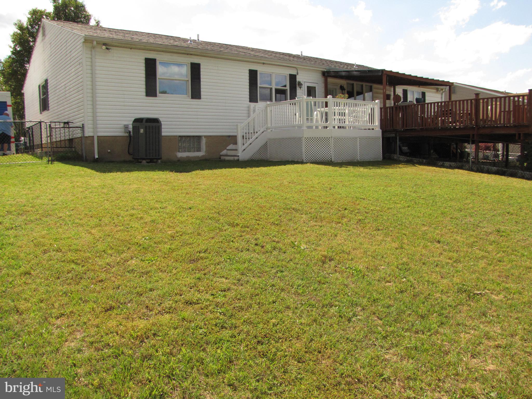 7767 Notley Road Pasadena, MD 21122 - Photo 27 of 31 Beautiful Back yard with Deck