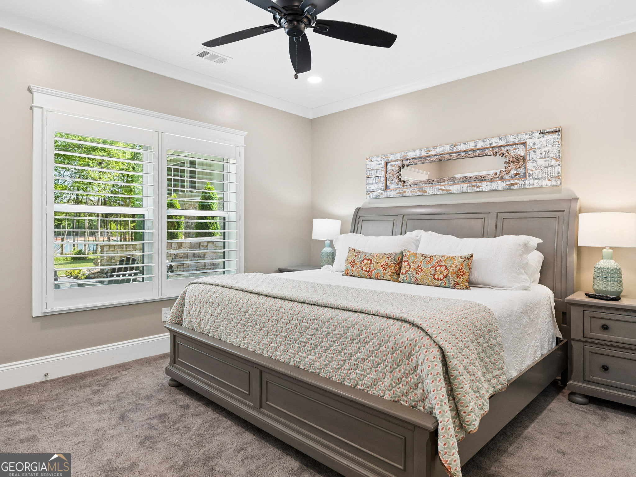 143 Carlota Way Hartwell, GA 30643 - Photo 24 of 48 a bedroom with a bed and window