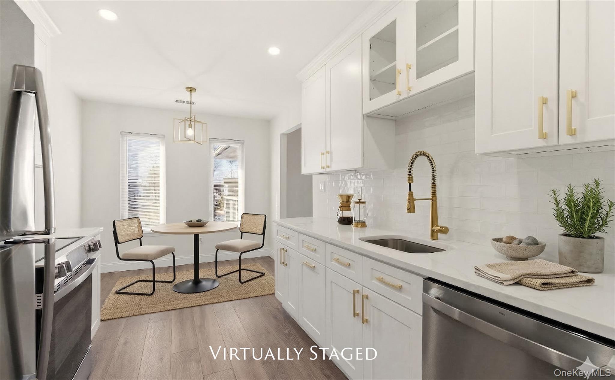 909 Fenway Road St. James, NY 11780 - Photo 15 of 34 Virtually Staged Kitchen