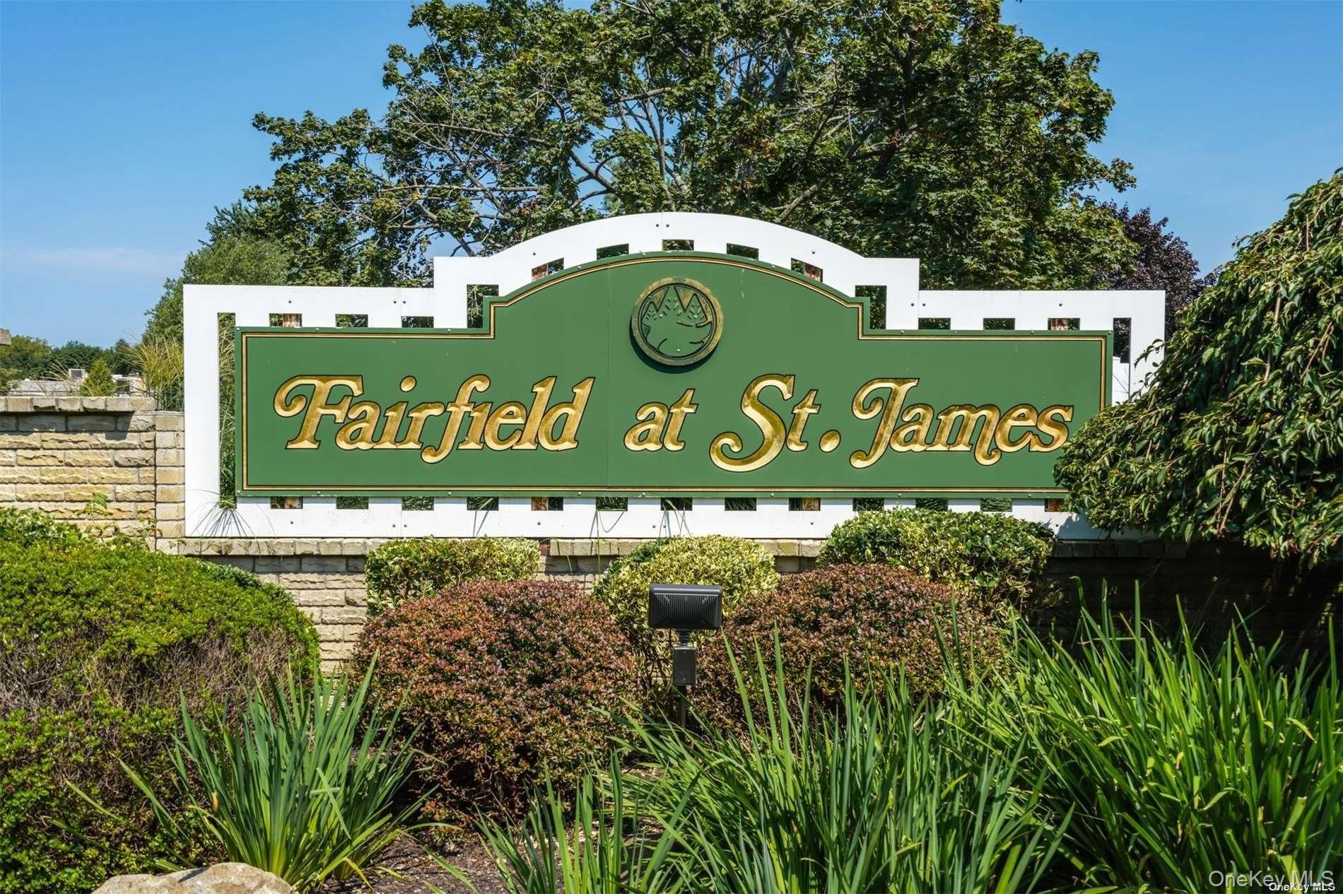 909 Fenway Road St. James, NY 11780 - Photo 3 of 34 Fairfield Community Entrance Sign