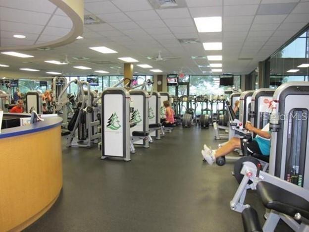 9479 Southeast 130th Street Road Summerfield, FL 34491 - Photo 57 of 67 a view of a room with gym equipment