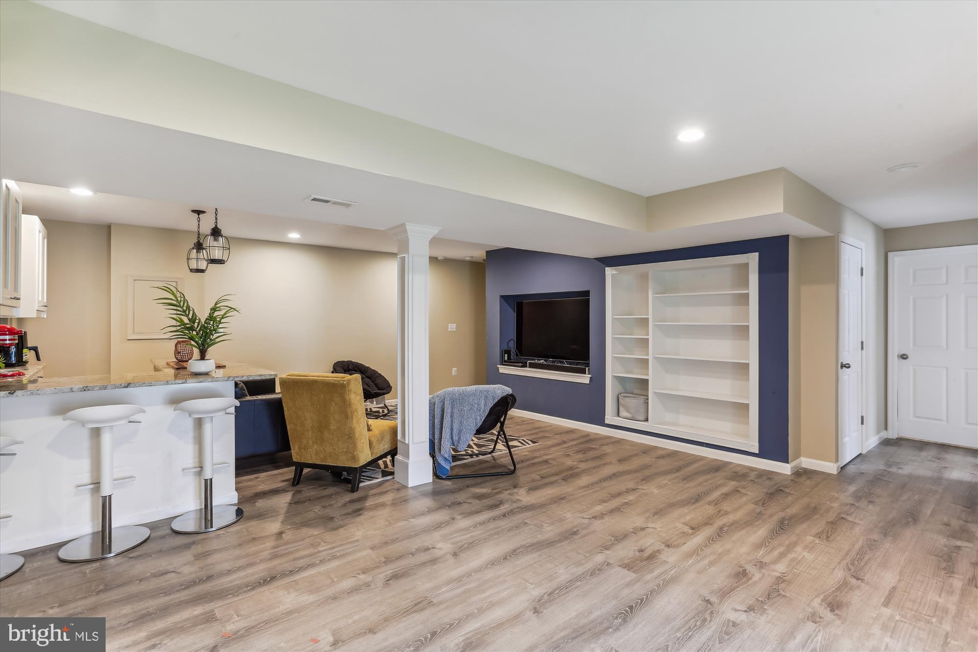 18617 Olney Mill Road Olney, MD 20832 - Photo 36 of 64 Recently Finished Basement