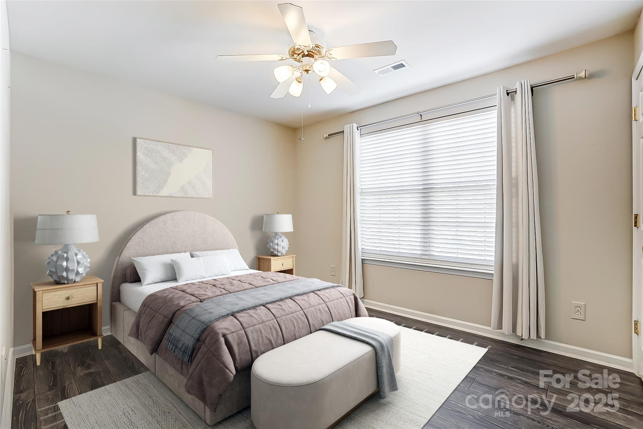 928 Azurine Circle Fort Mill, SC 29708 - Photo 28 of 33 a bedroom with a large bed and a window