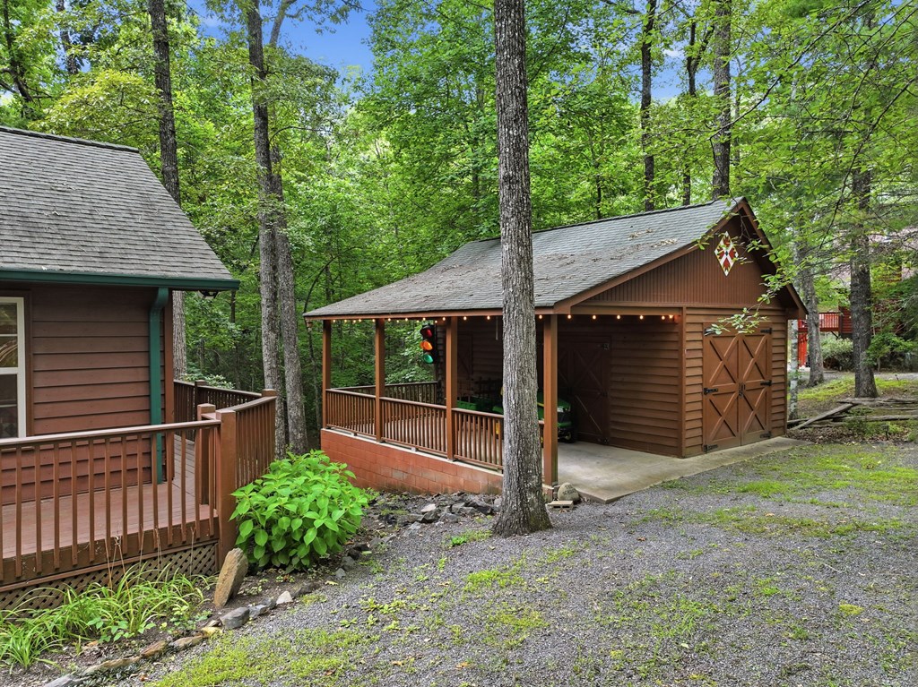 267 Vista Hills Road Murphy, NC 28906 - Photo 5 of 36 View of Carport/Workshop