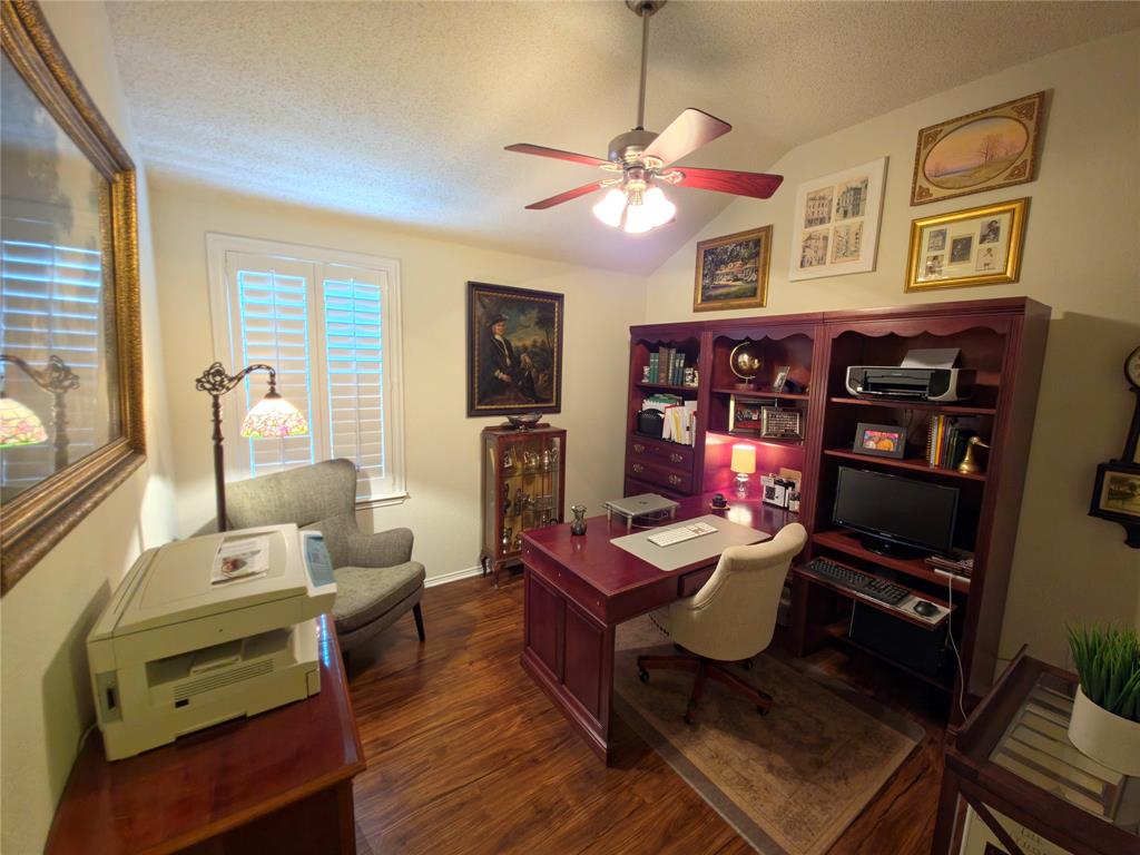 514 Pinto Lane Forney, TX 75126 - Photo 25 of 28 a living room with furniture and wooden floor
