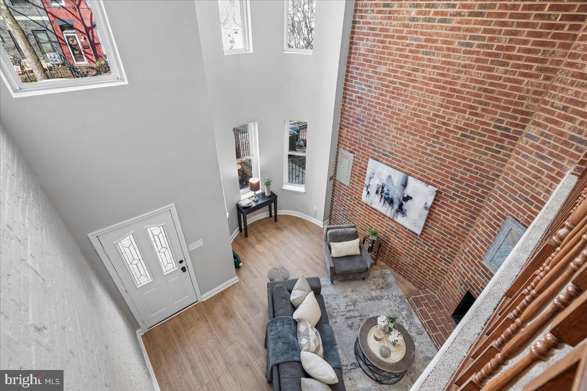 817 4th Street Northeast Washington, DC 20002 - Photo 18 of 40 a view of workspace with wooden floor