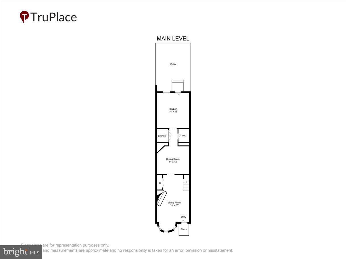 817 4th Street Northeast Washington, DC 20002 - Photo 38 of 40 a picture of a floor plan