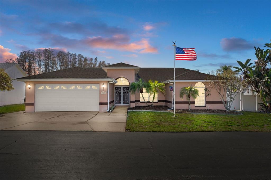 7623 Leighton Circle New Port Richey, FL 34654 - Photo 1 of 1 a view of swimming pool is middle in the garden