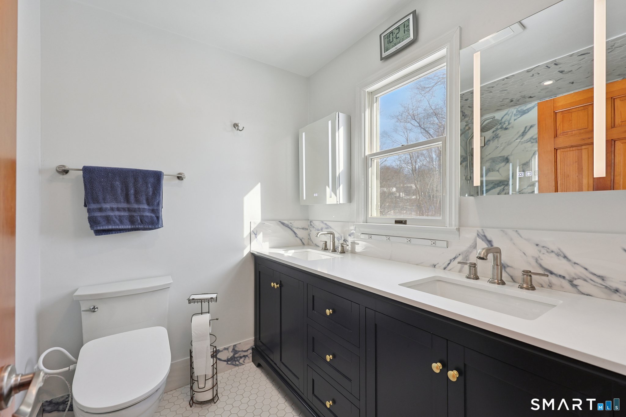 36 Bigelow Road New Fairfield, CT 06812 - Photo 16 of 37 Primary bath, recently renovated.