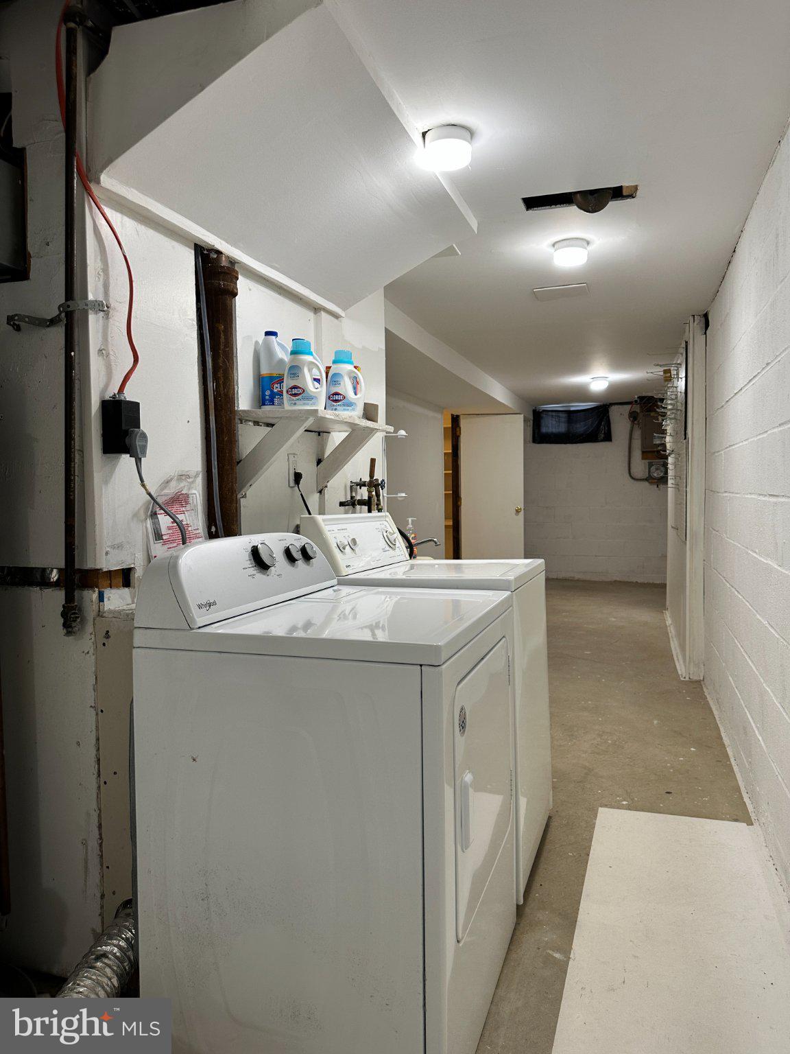 8336 Scotts Level Road Baltimore, MD 21208 - Photo 48 of 55 Bright and functional laundry space.