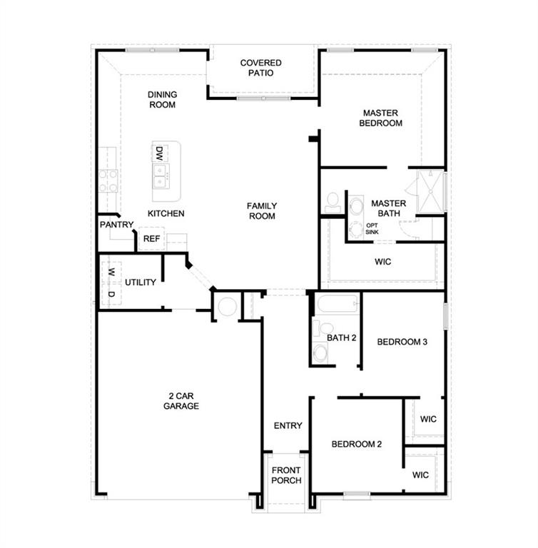 6717 Ranchito Drive Austin, TX 78744 - Photo 28 of 28 View of home floor plan