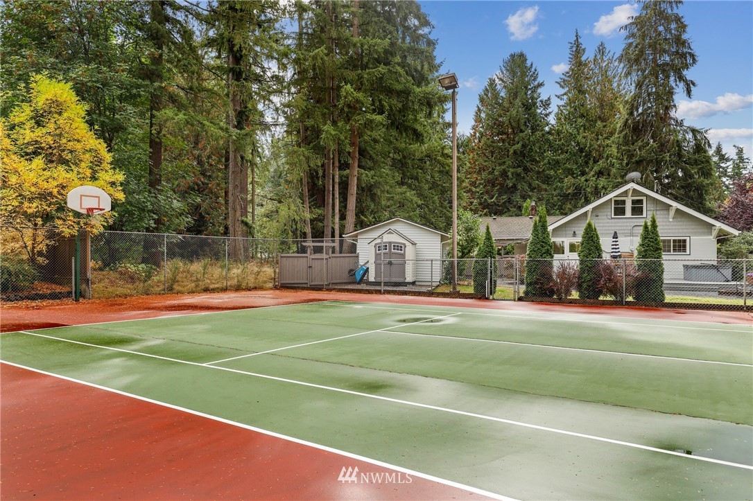 19128 Northeast Redmond Road Redmond, WA 98053 - Photo 31 of 35 a view of a tennis court