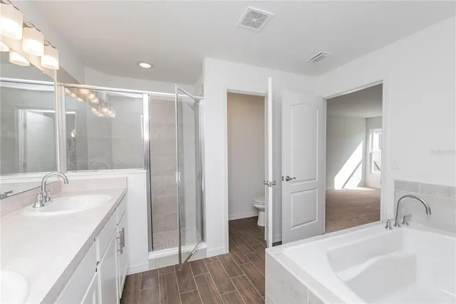 a view of small space with racks on the wall