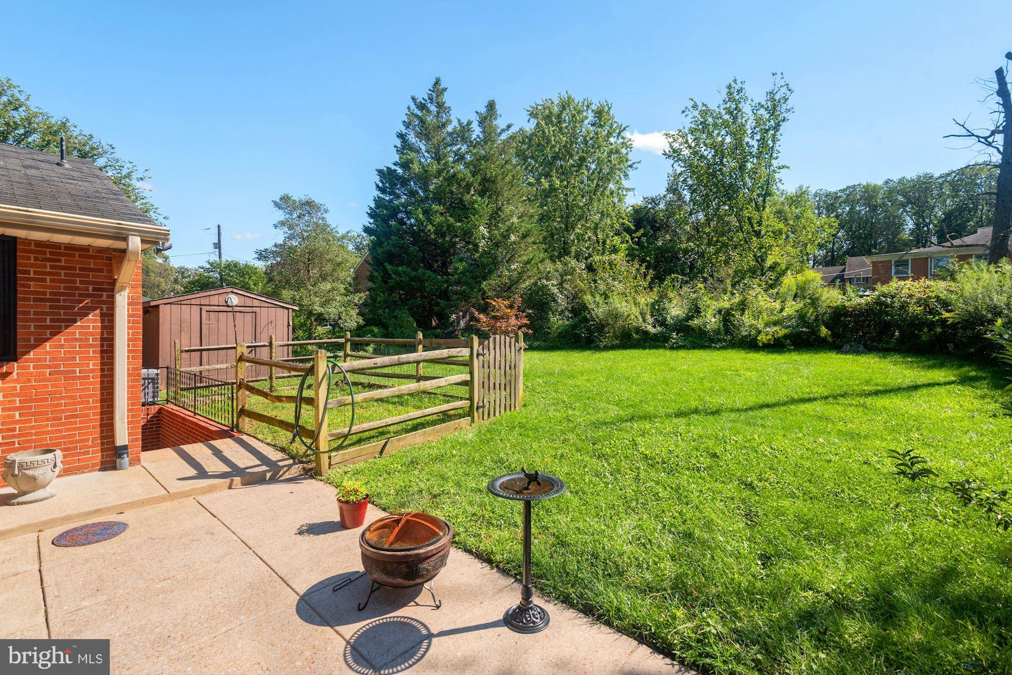 2003 Forest Dale Drive Silver Spring, MD 20903 - Photo 28 of 31 Rear patio and yard
