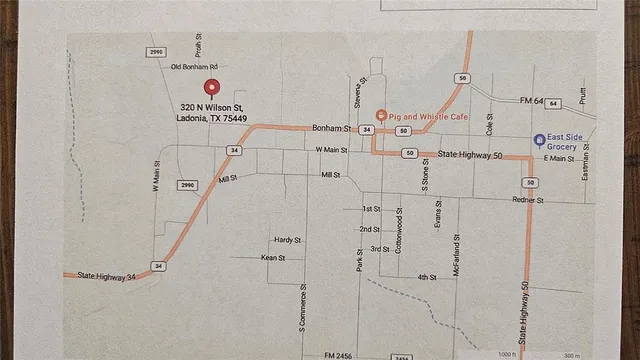 $60,000 | 320 North Wilson Street, Ladonia, TX 75449