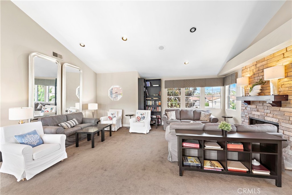 70 Corniche Drive, Unit A Dana Point, CA 92629 - Photo 51 of 58 a living room with furniture and a large window