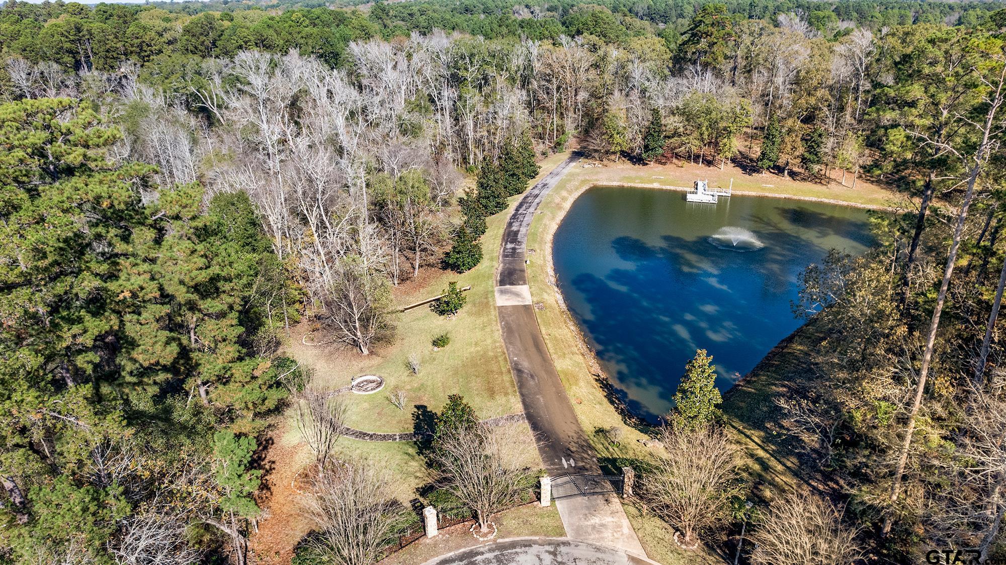8702 Wilder Trail Tyler, TX 75703 - Photo 4 of 5 an aerial view of a house with a yard and trees all around