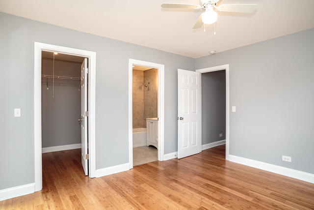 601 Highview Avenue Addison, IL 60101 - Photo 47 of 50 a view of livingroom with hardwood floor and ceiling fan