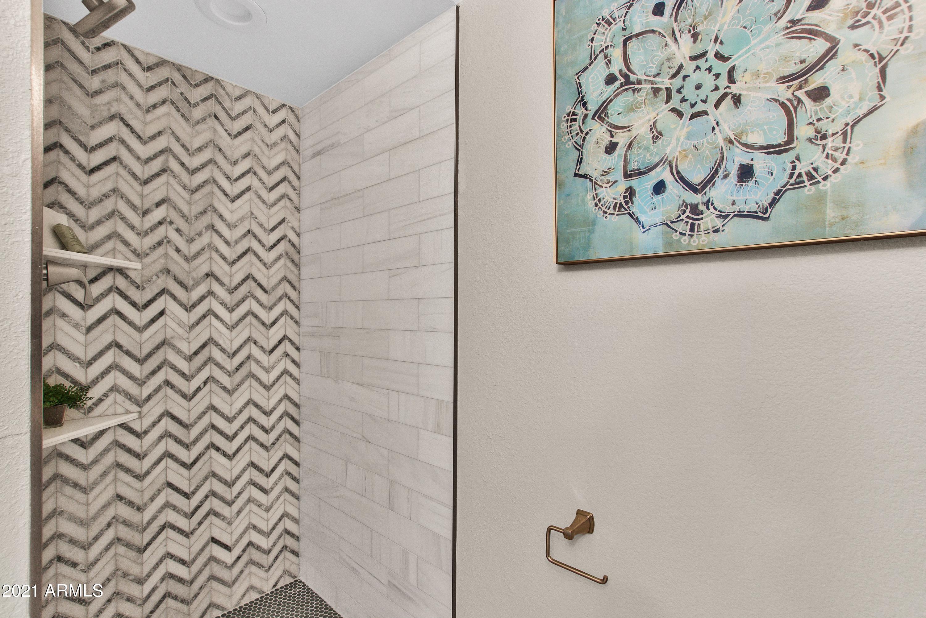 18624 East Parada Circle Rio Verde, AZ 85263 - Photo 12 of 76 CUSTOM TILED SHOWER