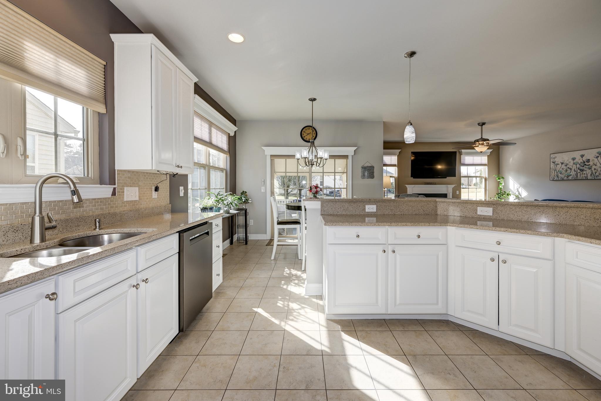 18 Genova Drive West Berlin, NJ 08091 - Photo 13 of 49 a large kitchen with cabinets