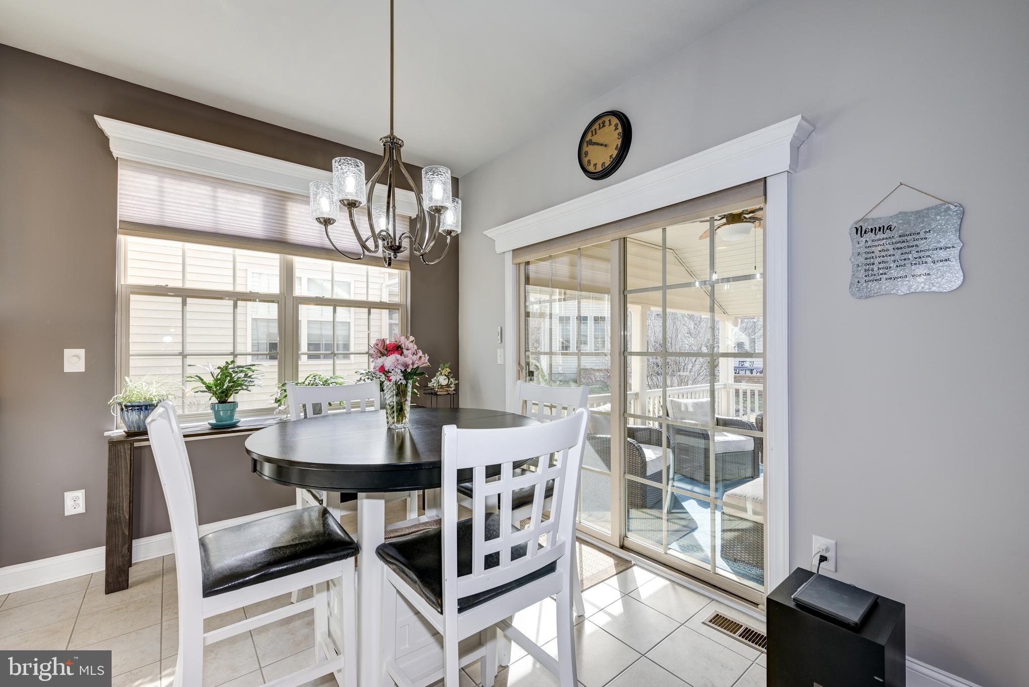 18 Genova Drive West Berlin, NJ 08091 - Photo 23 of 49 a dining room with furniture a chandelier and window