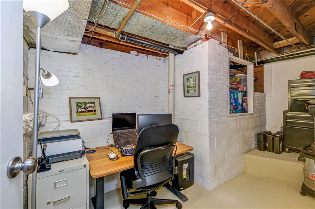 1731 Beaver Grade Road Coraopolis, PA 15108 - Photo 21 of 25 Lower Level area has been turned into a home office!