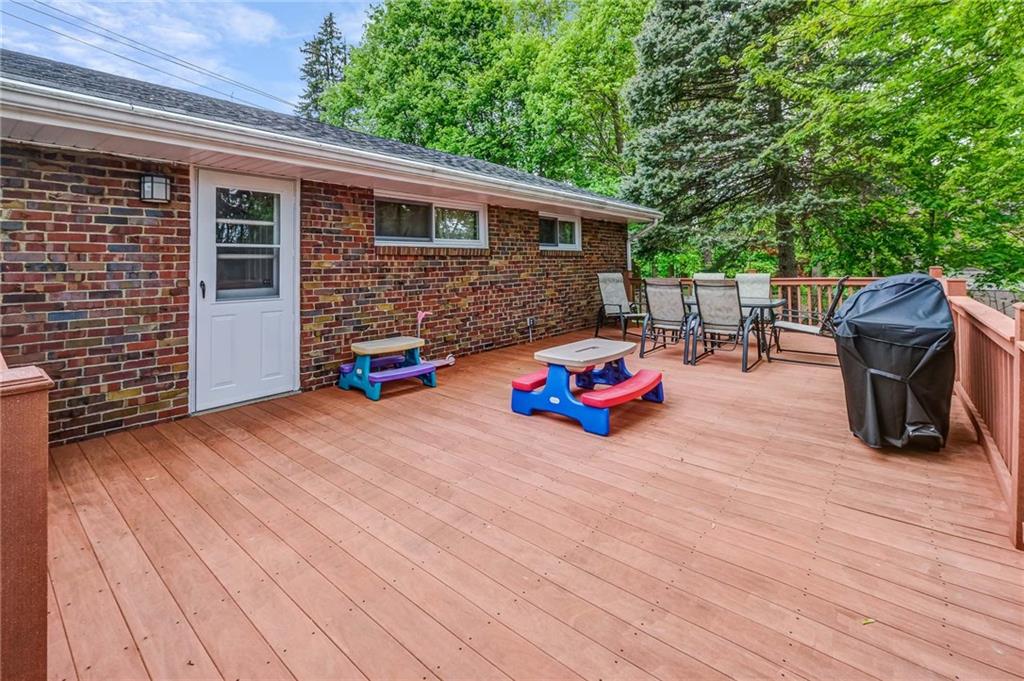 1731 Beaver Grade Road Coraopolis, PA 15108 - Photo 23 of 25 Oversized Trex deck for meals and entertaining!