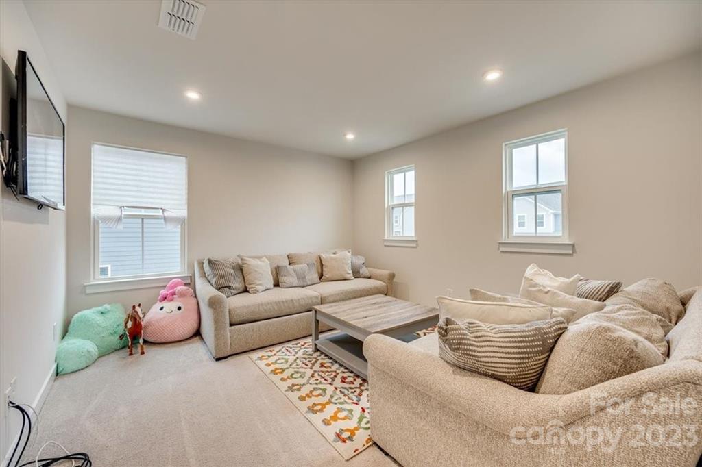 7102 Messina Road Indian Land, SC 29707 - Photo 27 of 38 a living room with furniture window and a flat screen tv